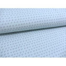 Jersey Dreiecke mint hellblau